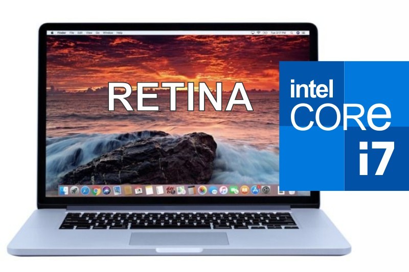 Apple Macbook Pro 2015 13"  i7, 16GB memoria, 512GB SSD, 2K Retina, swap