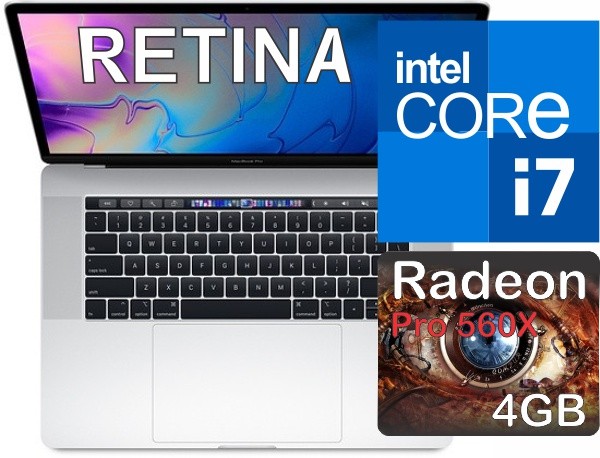 Apple Macbook Pro 2017, i7, 16GB memoria, 512GB SSD, 15" *touchbar* swap